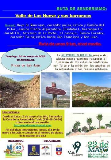 La actividad está organizada por el colectivo Turcón / TA